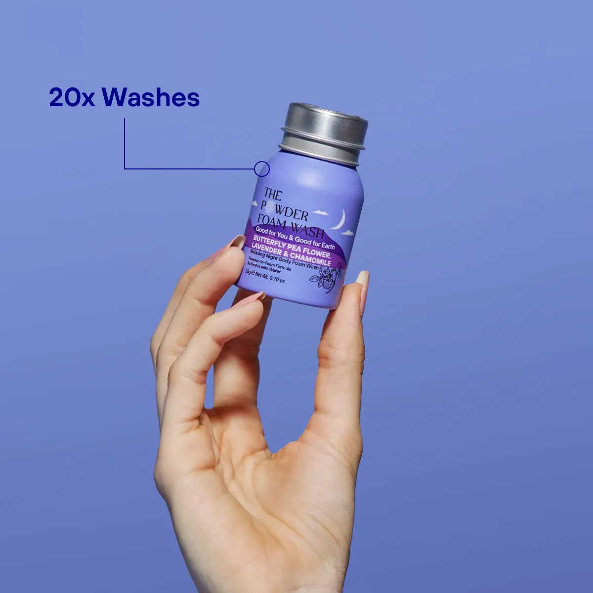 Mini - Relaxing Body Foam Wash To Unwind Your Mind 20g / 0.70oz
