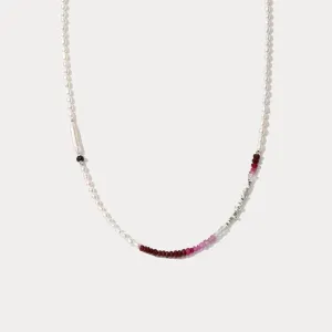 Multi Pearl Seed Bead Necklace