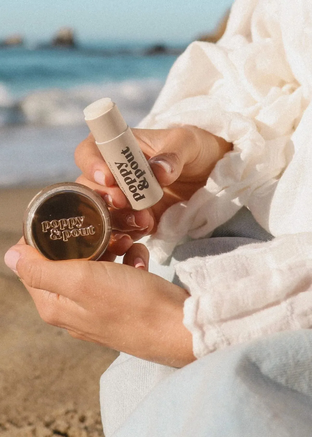 POPPY & POUT Lip Care Duo Gift Set - Island Coconut