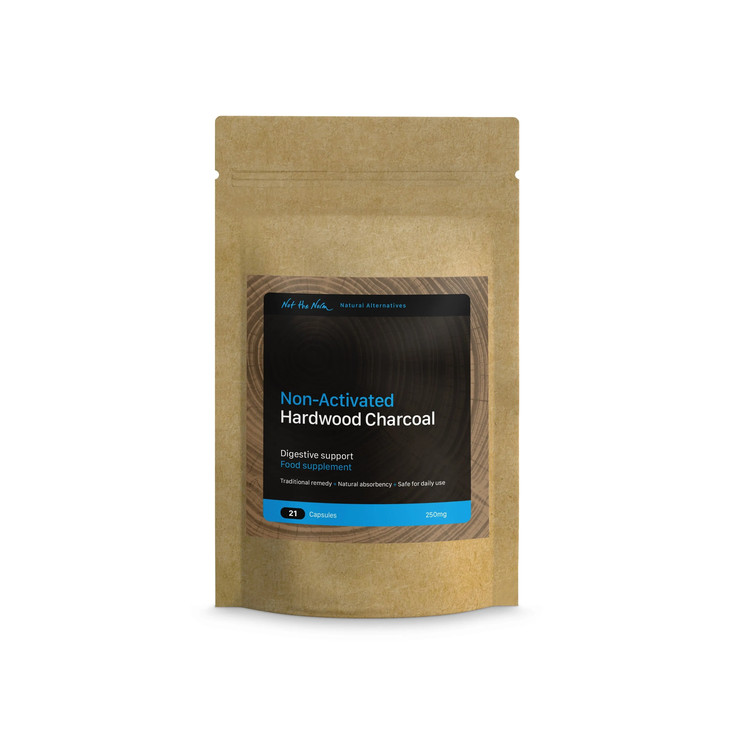 TRADE ONLY - Pure, Non-Activated Hardwood Charcoal Capsules